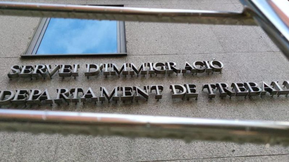 Oficines d'Immigració i Treball a l'edifici administratiu de l'Obac
