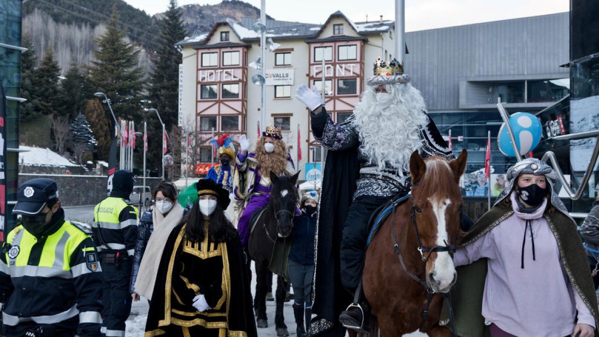 Els reis en una edició anterior