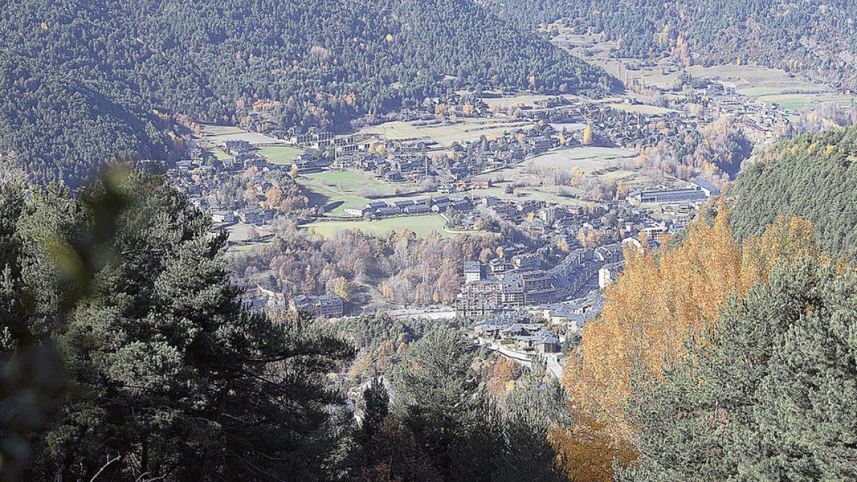 Vista de la Massana.
