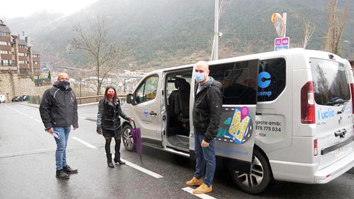 El bus a la demanda d'Encamp.