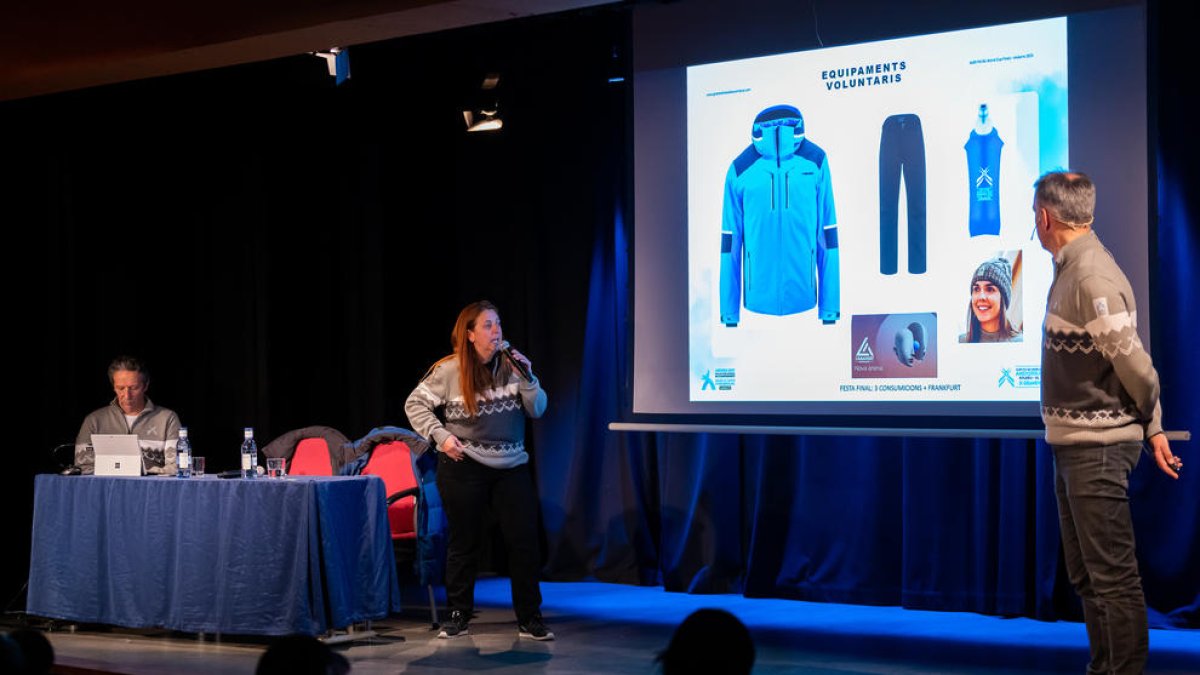 Acte del Comitè Organitzador de les Finals de la Copa del Món d'esquí alpí Andorra 2023 pels voluntaris