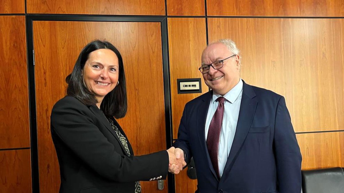 Molné i Pérez-Desoy ahir a la Massana.