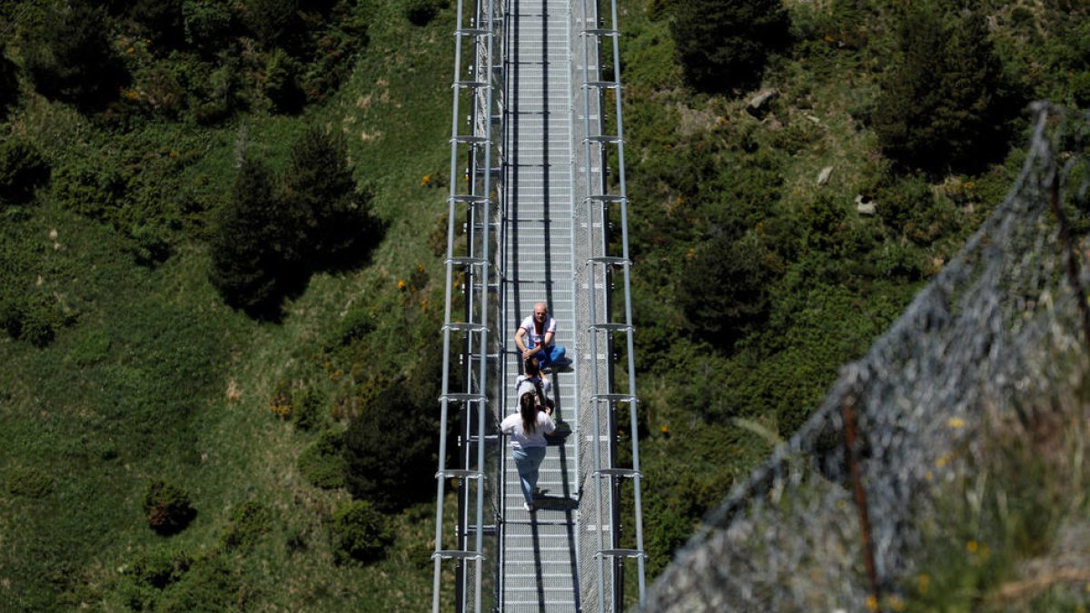 El pont tibetà de la vall del Riu.