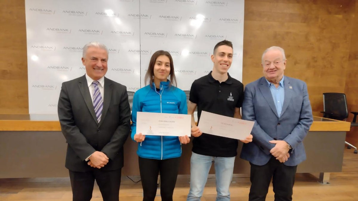 Josep Maria Cabanes, Duna Viñals, Pol Moya i Jaume Martí.