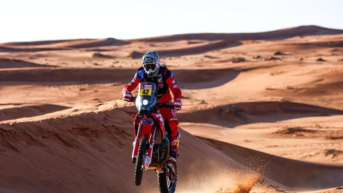 El resident Adrien Van Beveren, a l'etapa d'ahir.