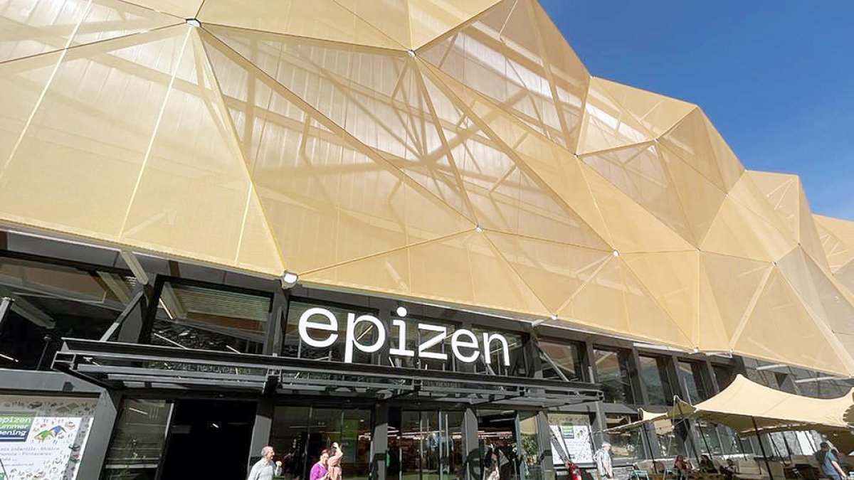 El centre comercial d'Epizen a Sant Julià de Lòria.