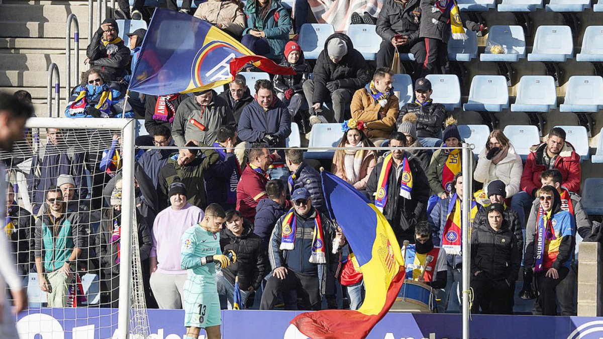 Ll'FC Andorra rep l'Oviedo necessitat de victòria