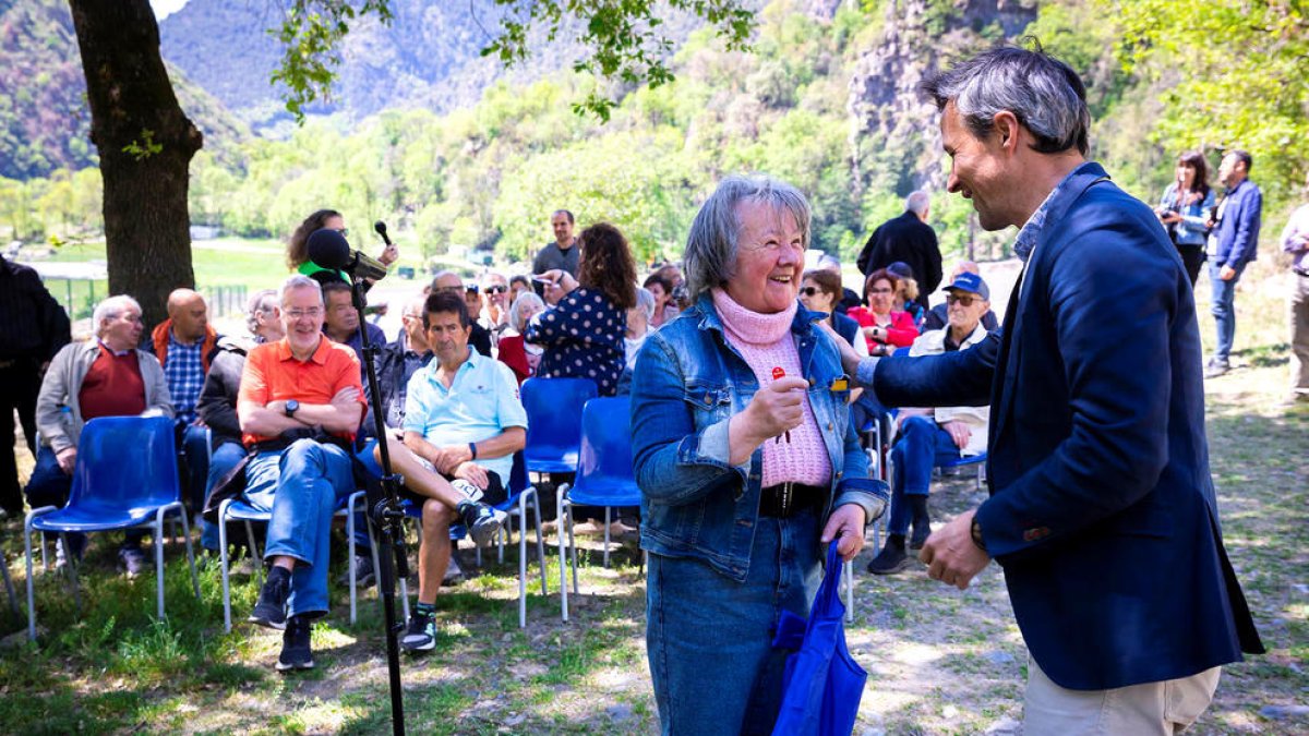 Entrega de les claus dels horts socials