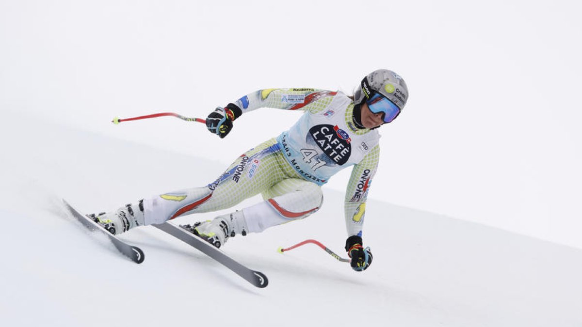 Cande Moreno a Crans Montana