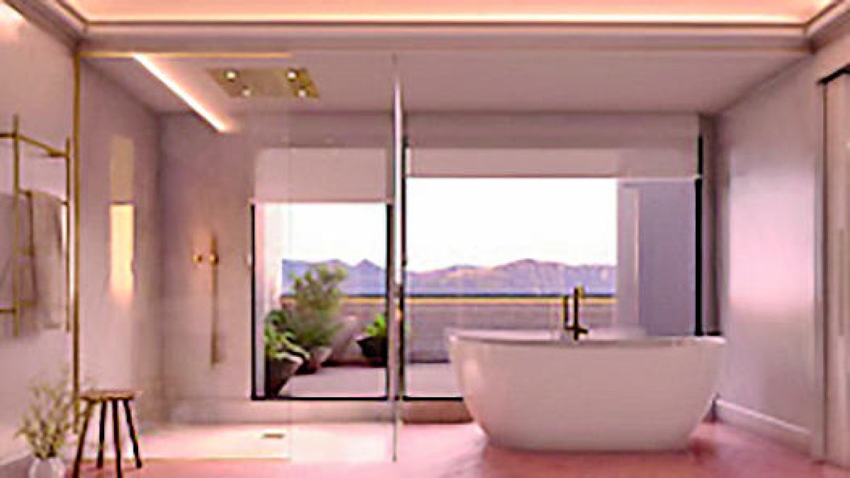 L'interior d'una habitació.