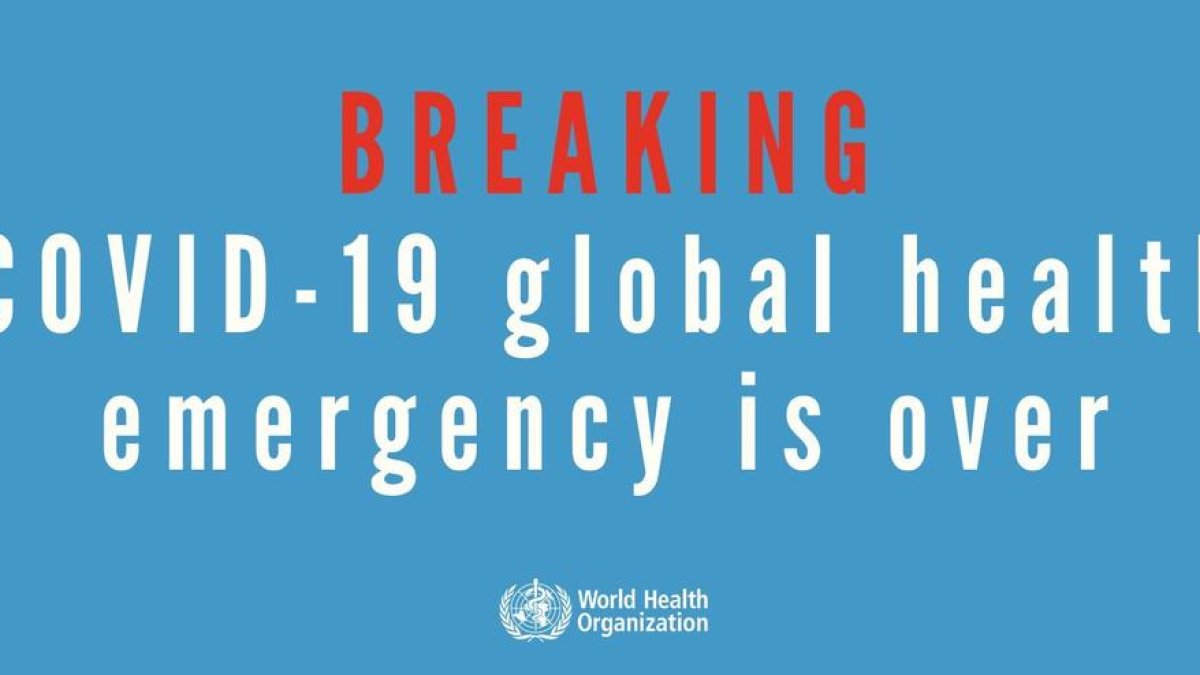 L'OMS declara el final de l'emergència de la covid