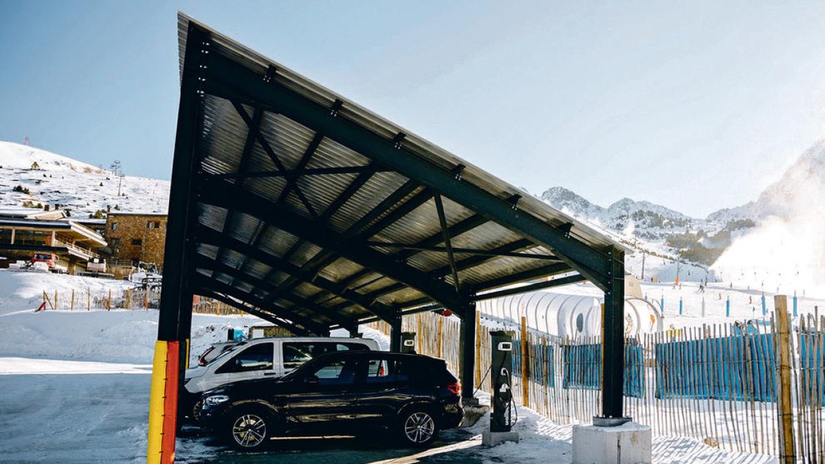 Un punt de recàrrega.