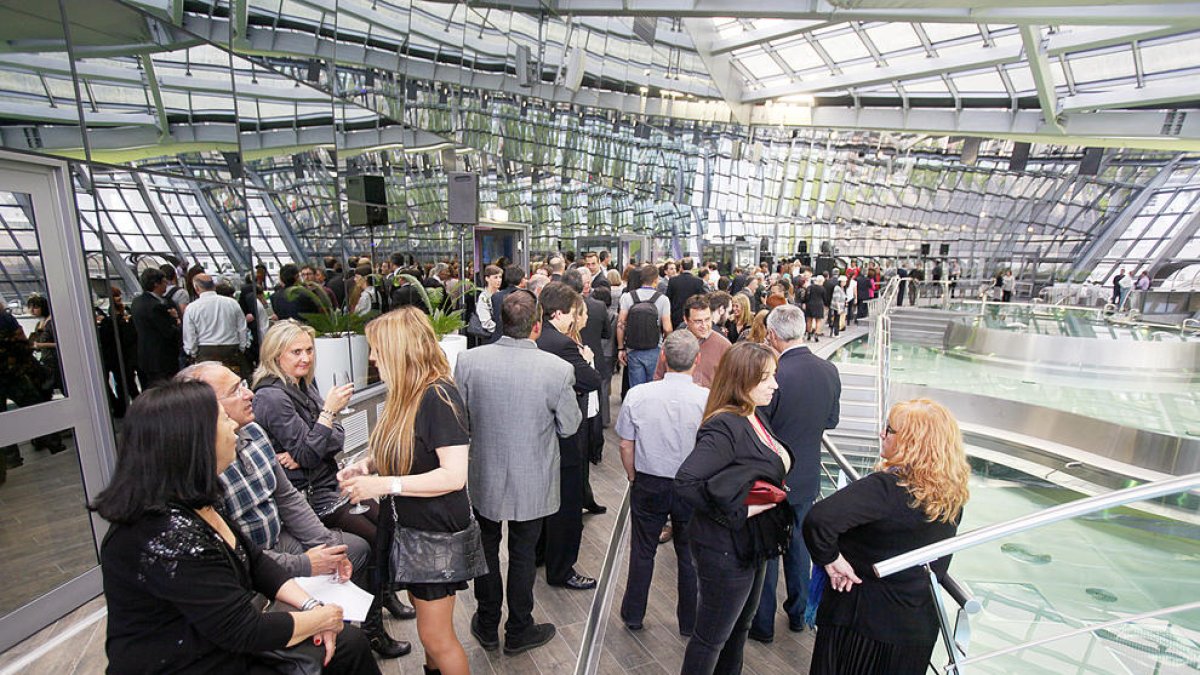 Acte d'inauguració de l'espai Inúu de Caldea.