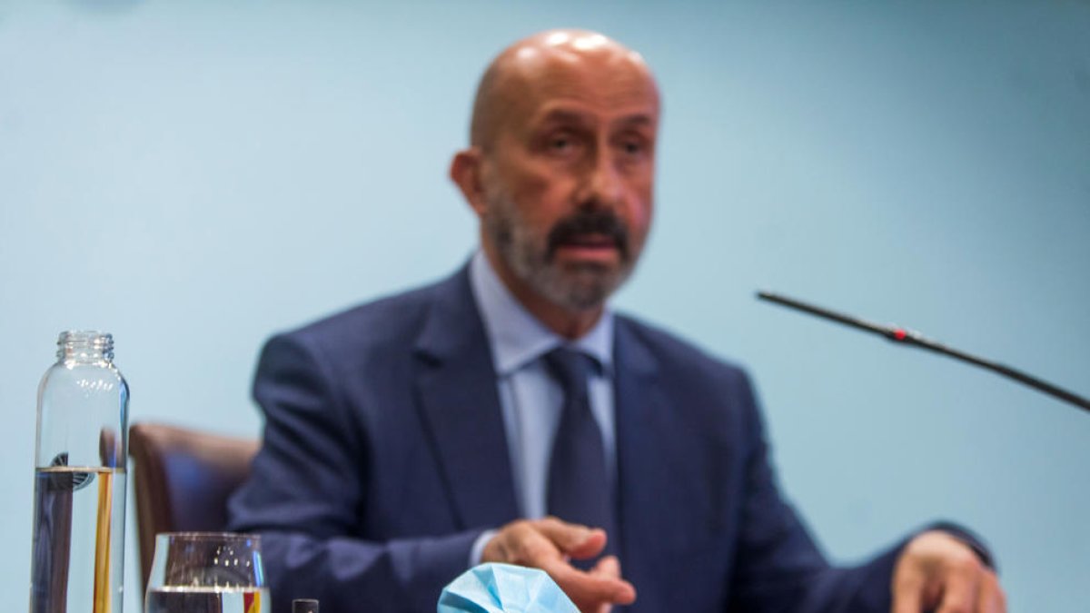 Una mascareta de Joan Martínez Benazet.