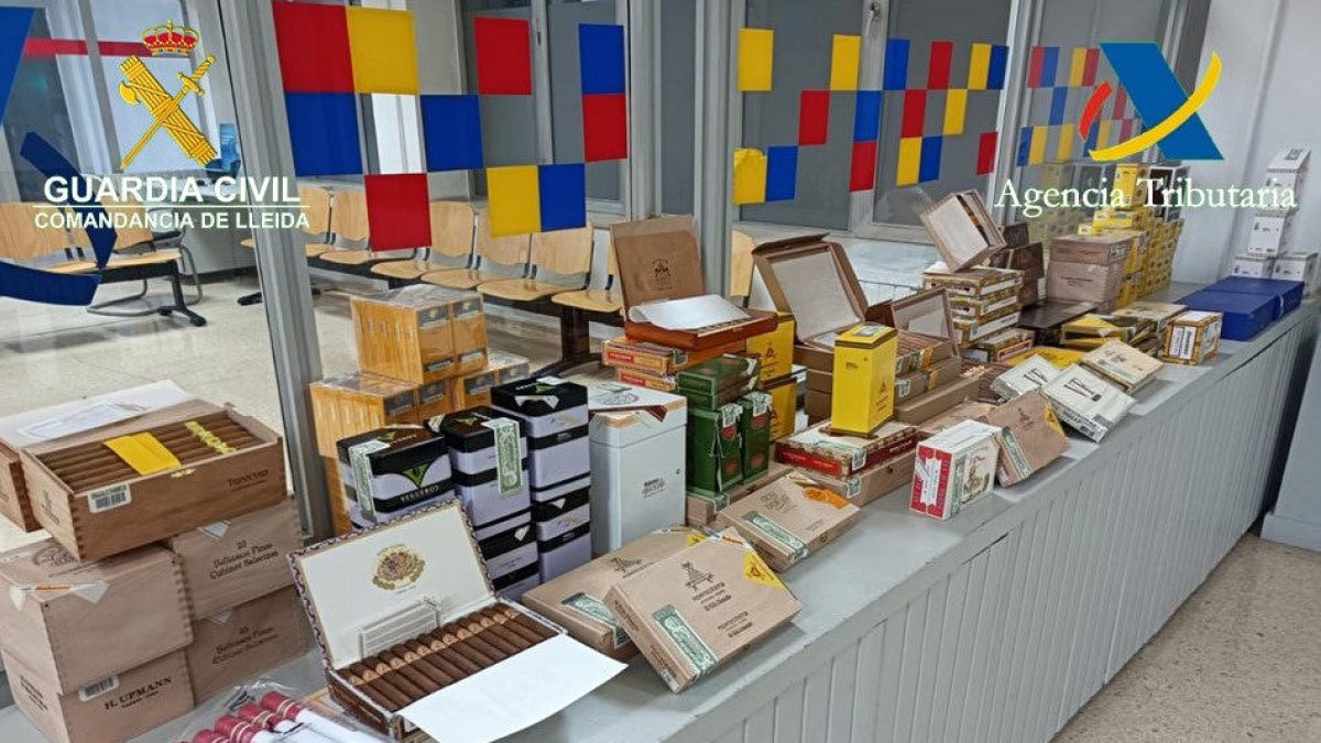 Mercaderia interceptada.