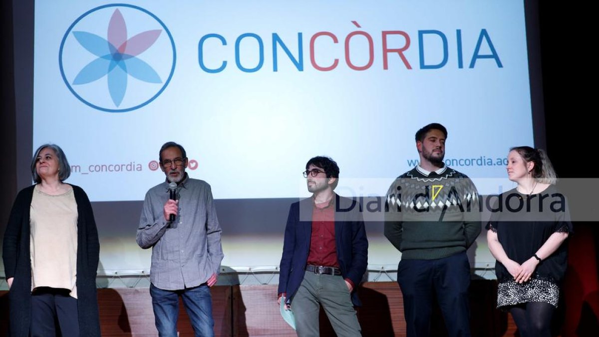 Presentació de les llistes de Concòrdia