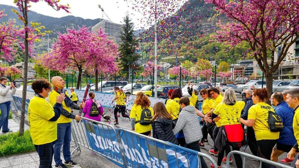 Passada marxa de l'associació Marc GG