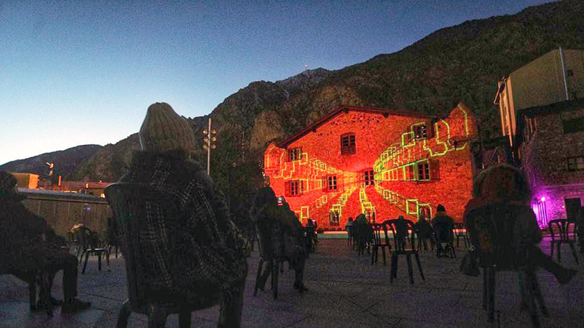 Edició anterior de 'Les nits de videomapping'.