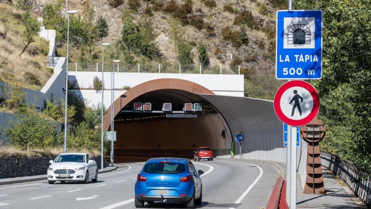 Tall de trànsit demà de les 10 a les 12 hores al túnel de la Tàpia
