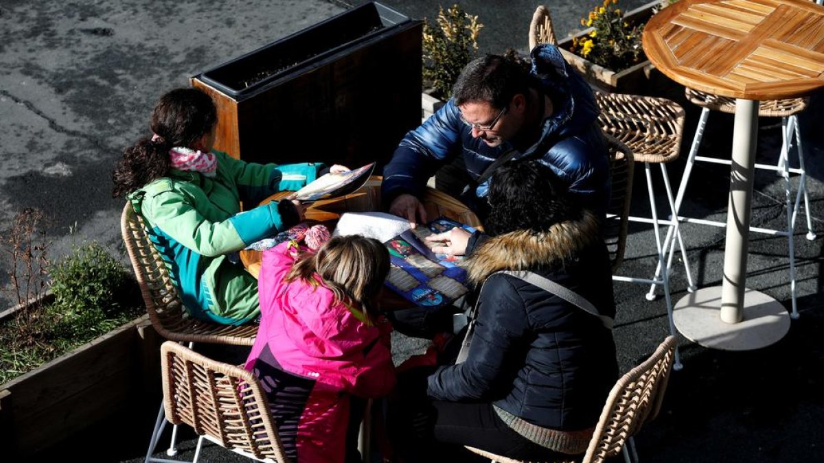 Turistes a Andorra la Vella
