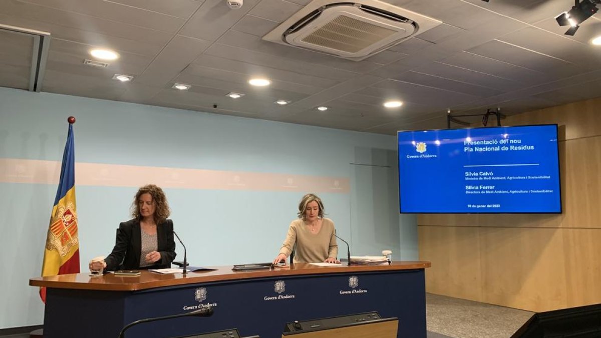 Sílvia Calvó i Sílvia Ferrer.