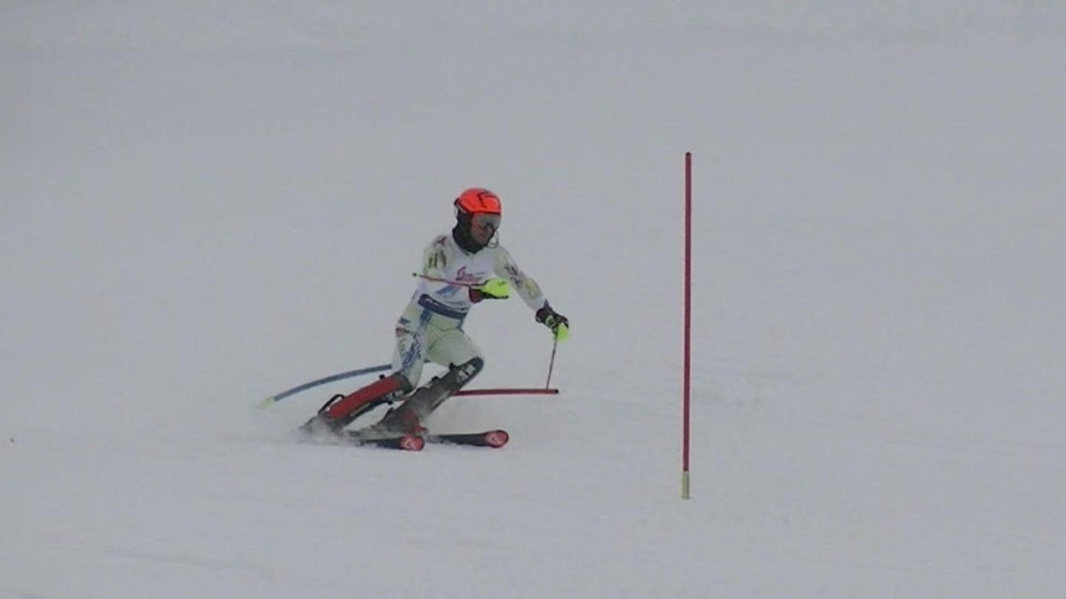 Àlex Rius a l'eslàlom de Kronplatz