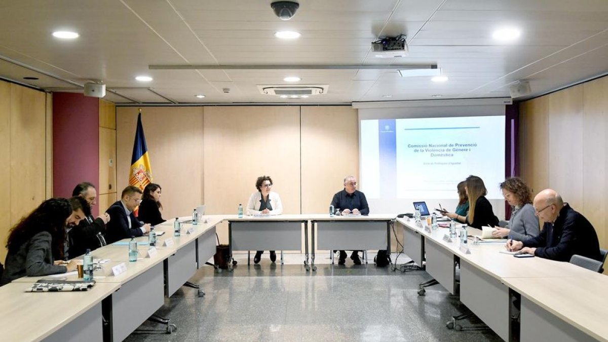 Reunió de la Comissió Nacional de Prevenció de Violència de Gènere aquest matí