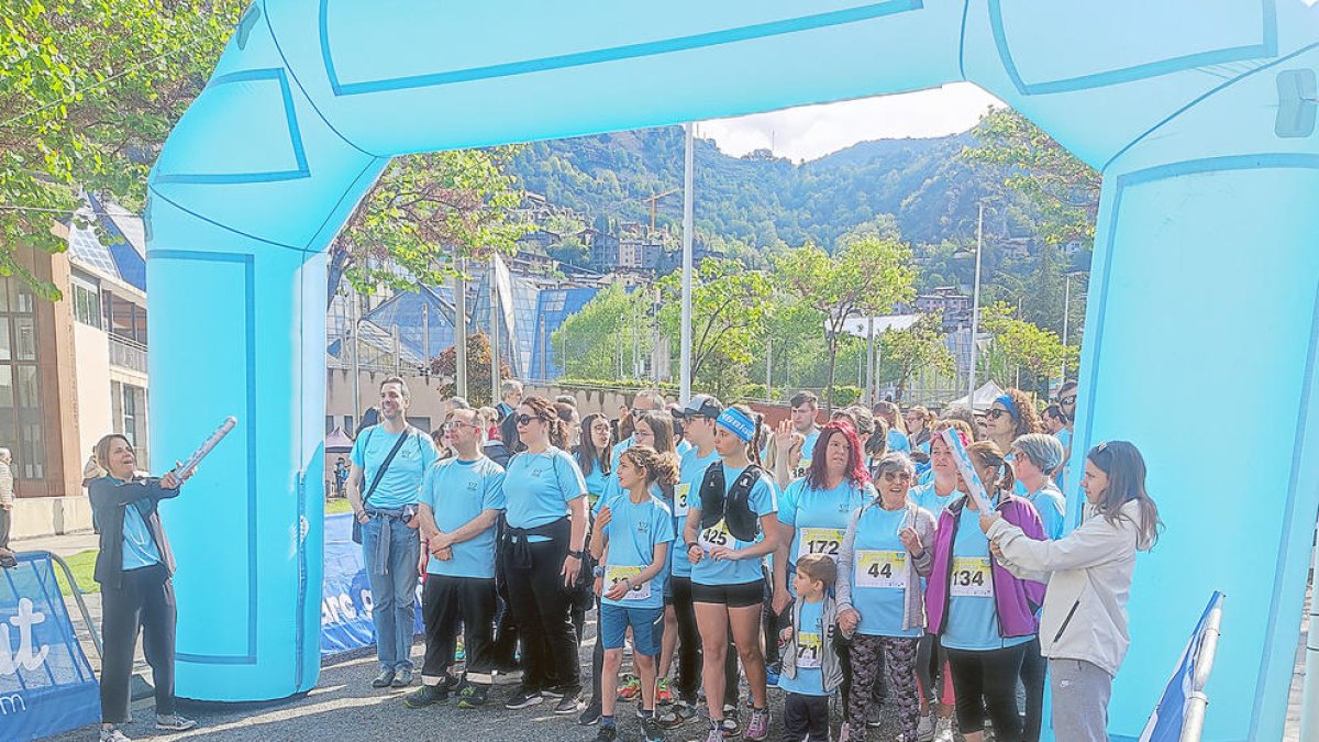 La marxa popular va començar al Prat del Roure d'Escaldes-Engordany.
