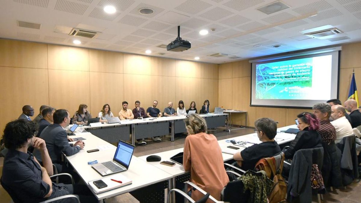 Reunió de treball amb els experts de l'ONU en canvi climàtic
