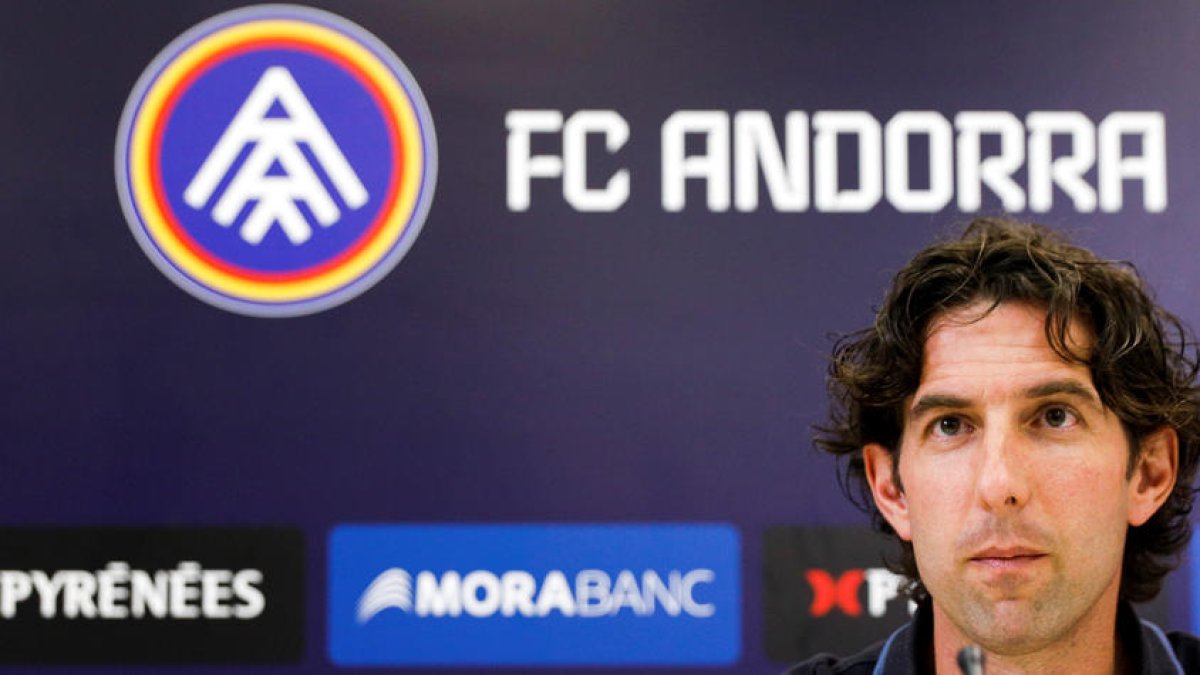 Jaume Nogués, en una roda de premsa.