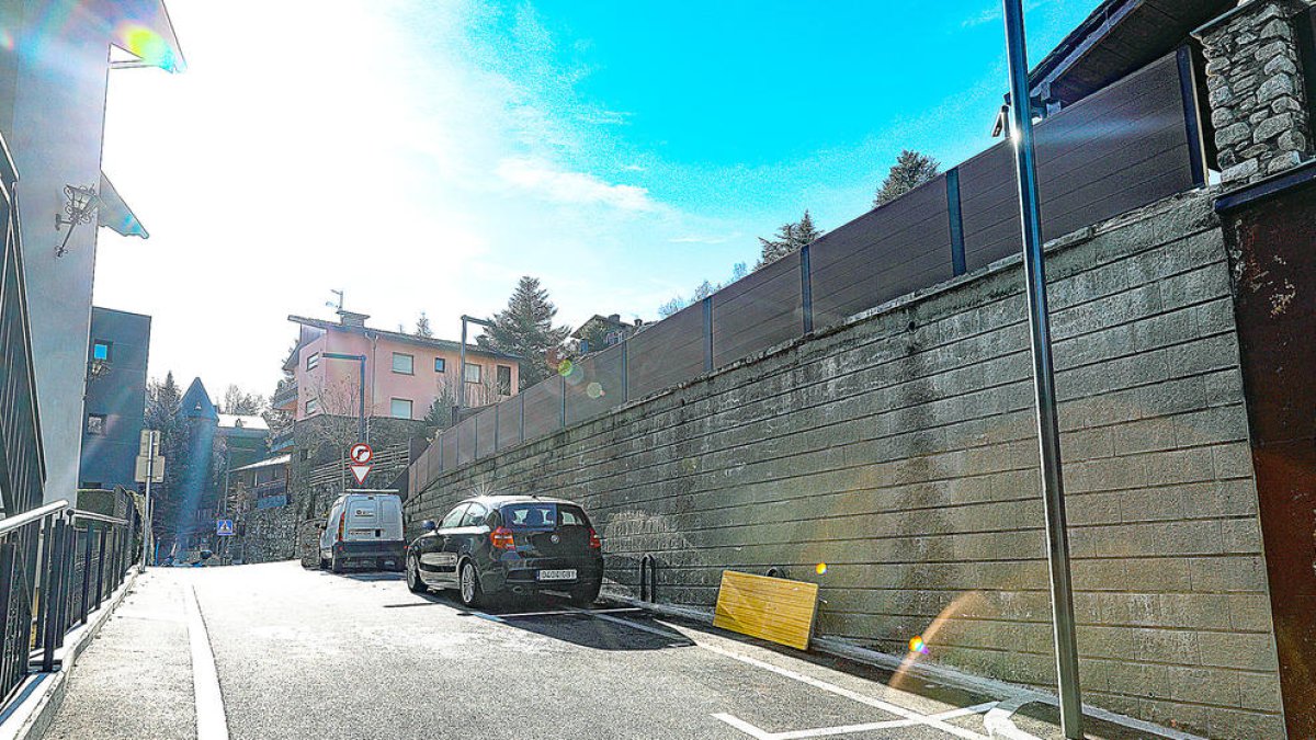 El carrer dels Ocells de la Massana.