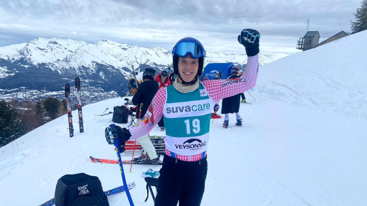 L'andorrà Roger Puig va assolir el millor resultat en un gegant de la Copa del Món.