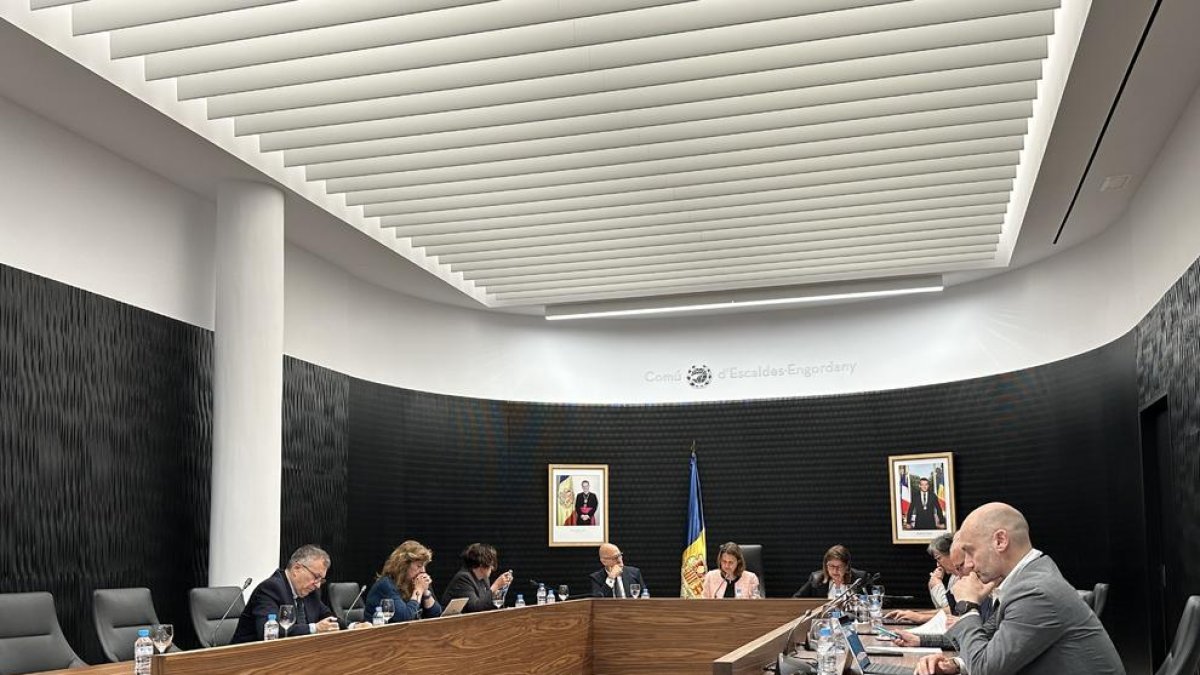 Sessió consell de comú d'Escaldes