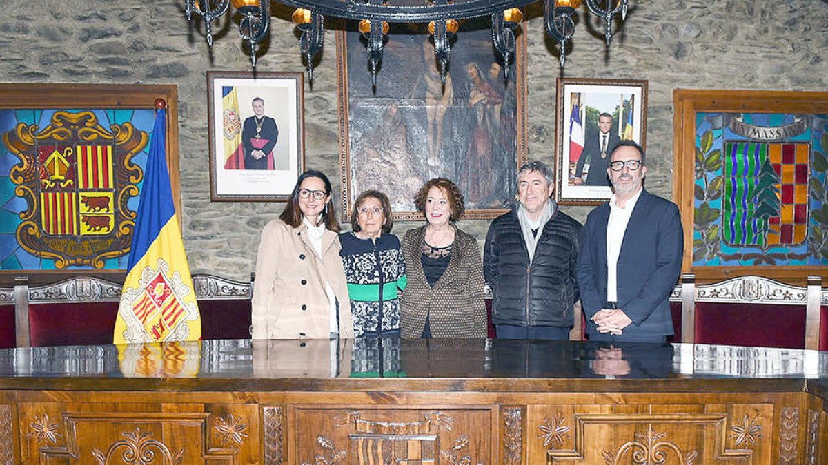 La firma dels convenis per a l'eixamplament de la CG-4.