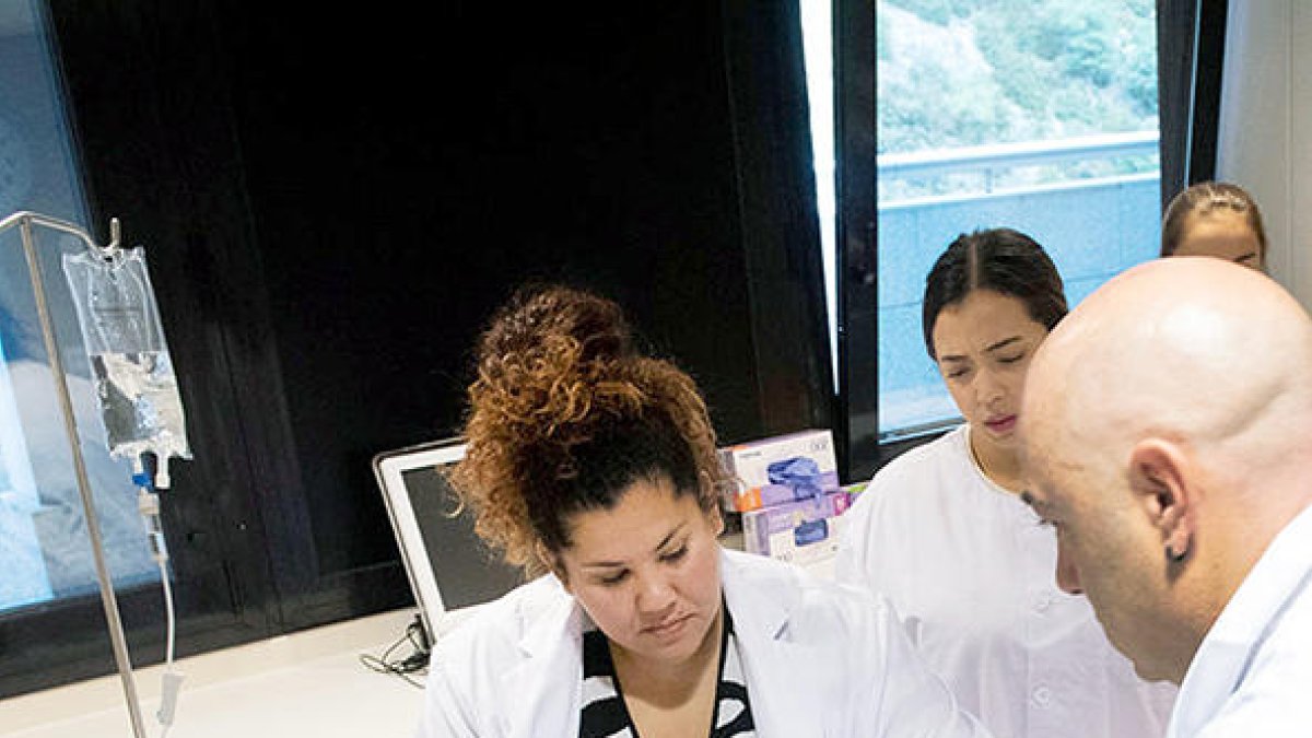 Una classe de bàtxelor.