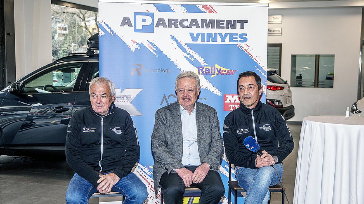 Un instant de la presentació.