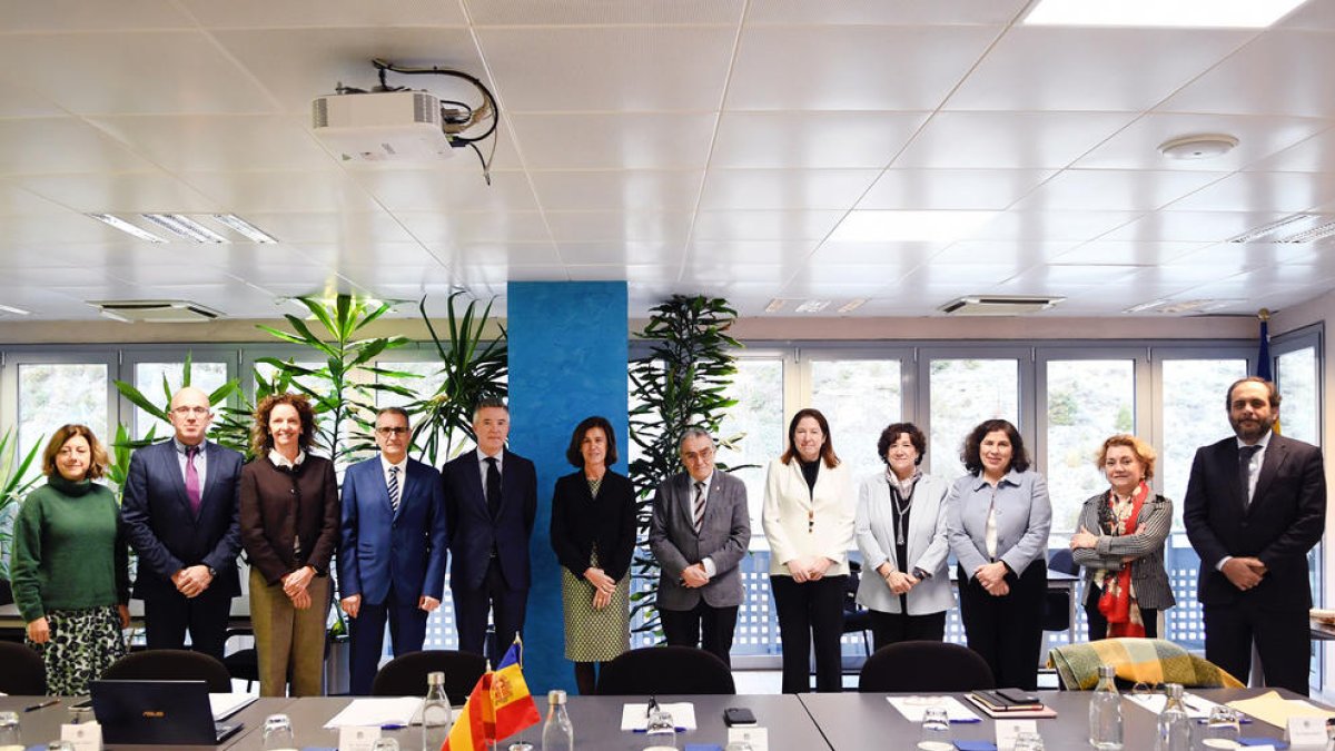 Reunió comissió Mixta Hispano-Andorrana en matèria educativa
