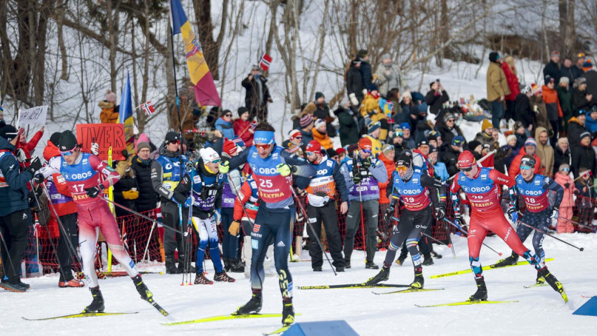 Irineu Esteve als 50 km d'Oslo