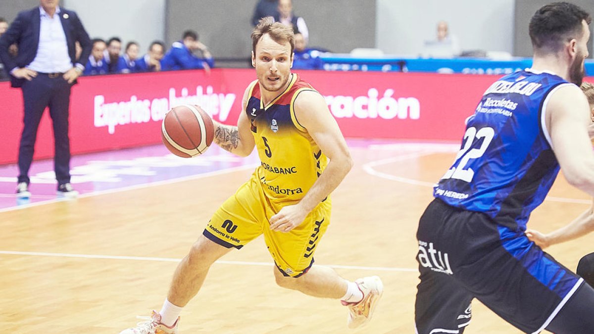 Rafa Luz va ser un dels destacats ahir.