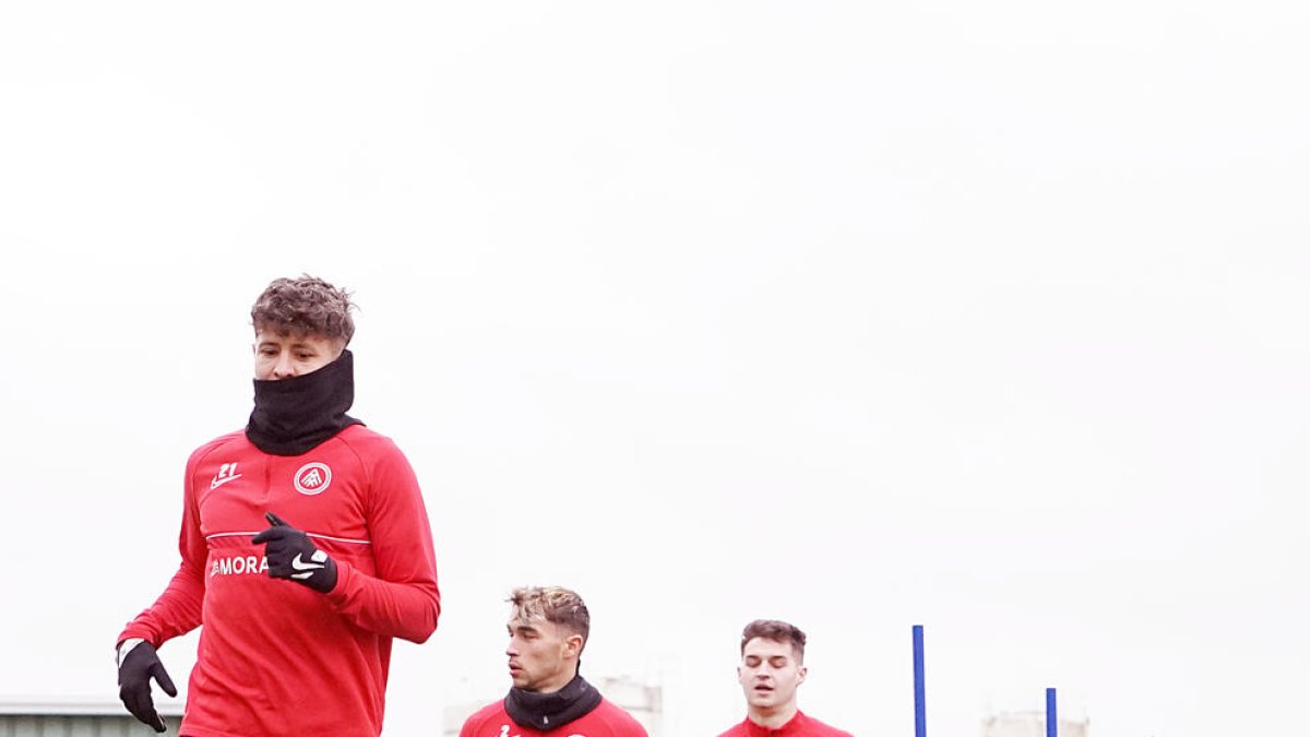 L'equip va treballar a la Ciutat Esportiva del Burgos.