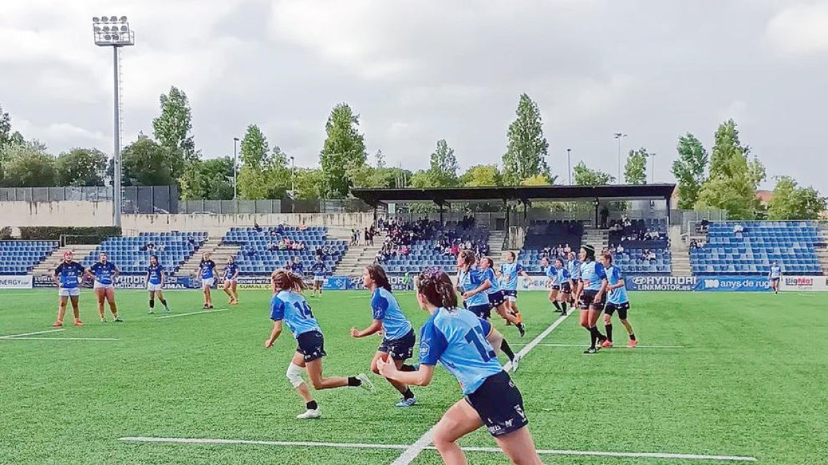 Duel anterior de les tricolors a Sant Boi.