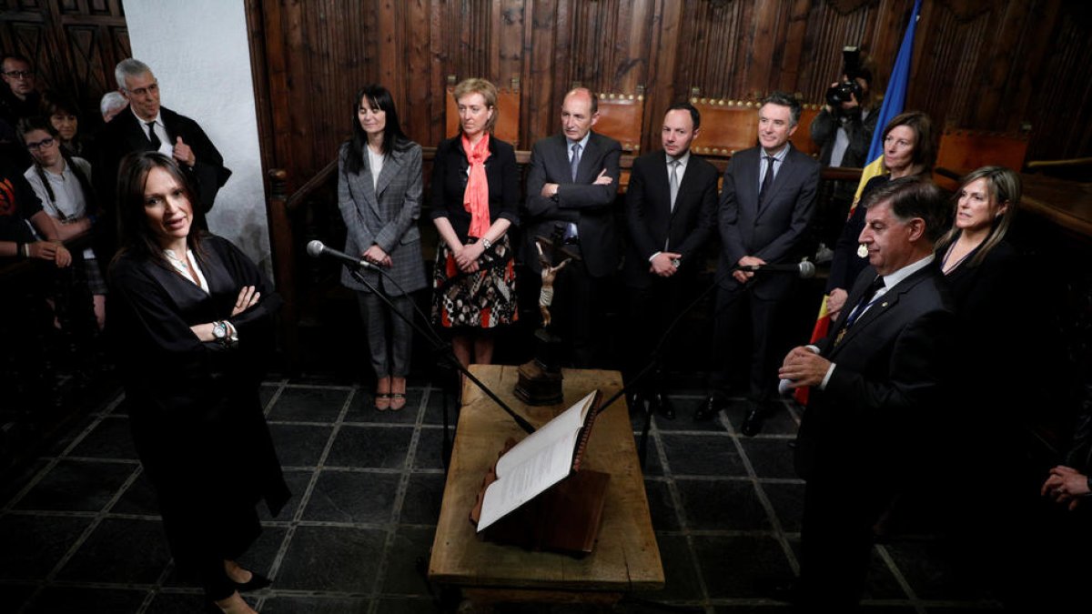 La magistrada Carolina Bailén.
