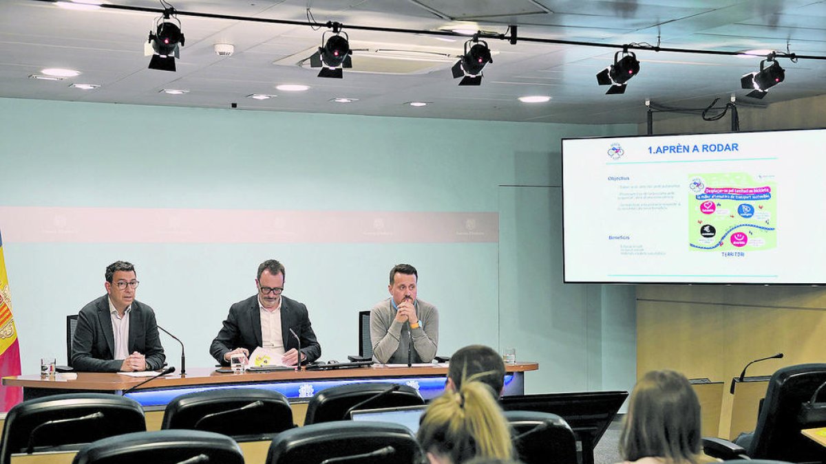 Víctor Filloy, Miquel Canturri i Daniel Boneta.