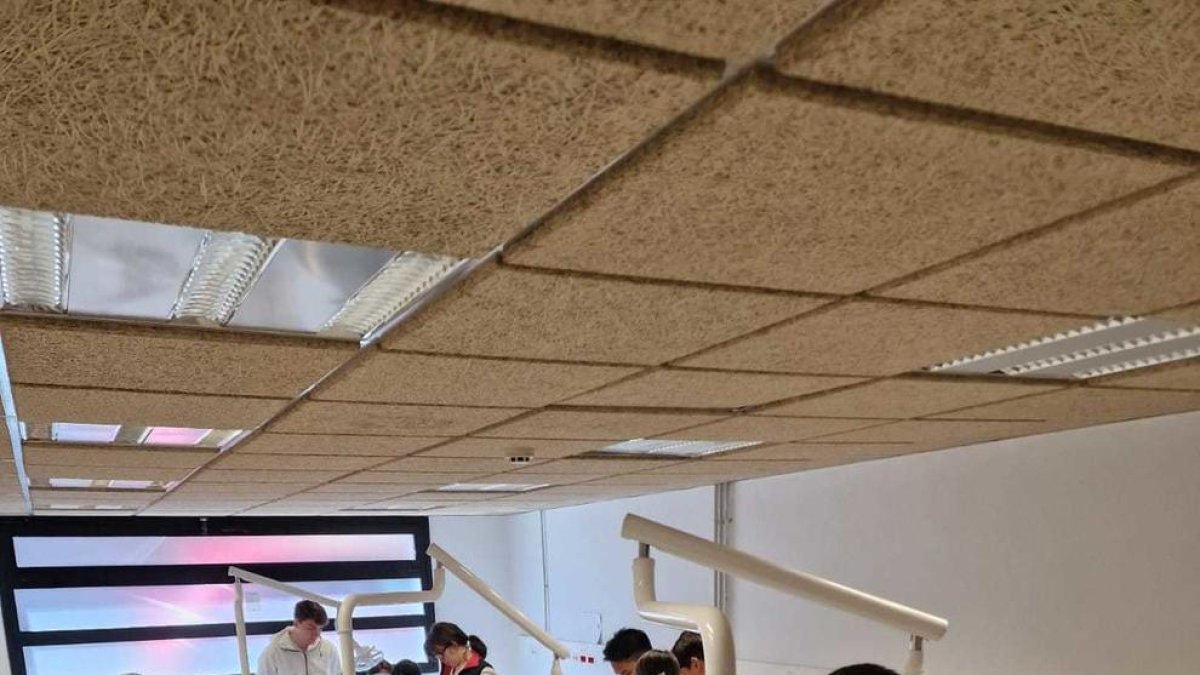 El laboratori de simulació de salut bucodental del centre de Formació Professional