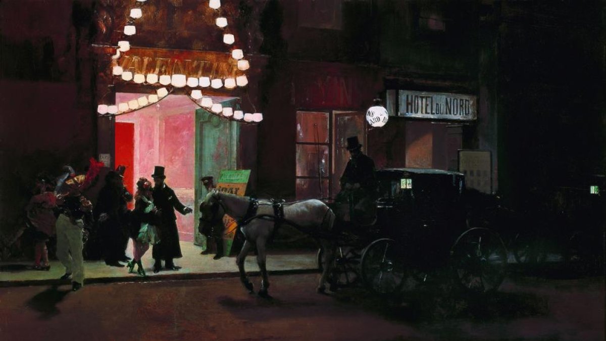 Quadre de Raimundo de Madrazo una de les obres de l'exposició