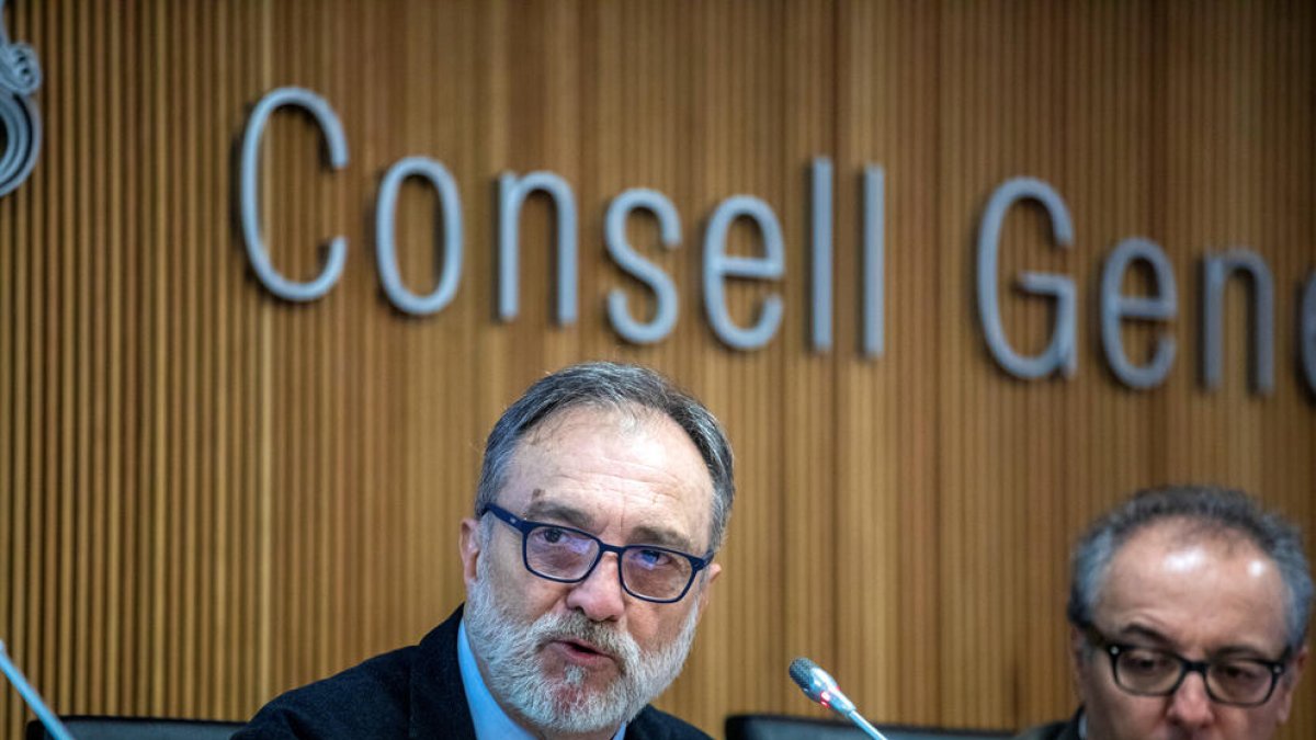 El Raonador del ciutadà, Marc Vila, presentant l'informe del 2021.