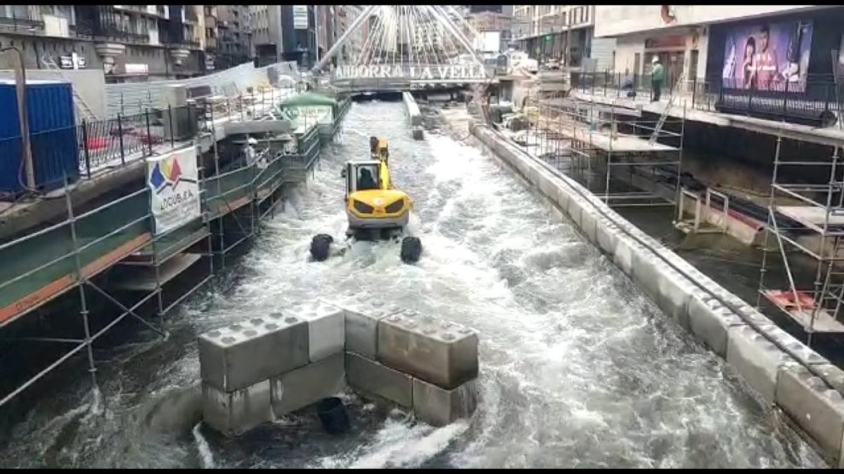 Estat actual del riu Valira