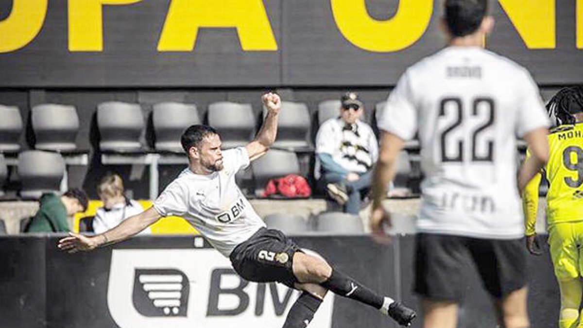 Marc Vales, en un partit.