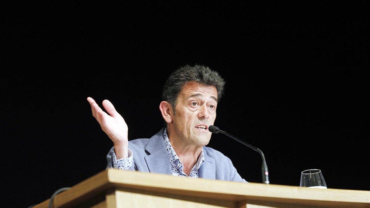 El cònsol major d'Ordino, Josep Àngel Mortés.