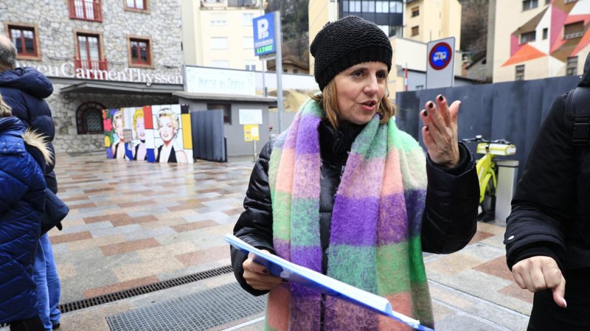 Rosa Gili ha presentat els canvis de circulació